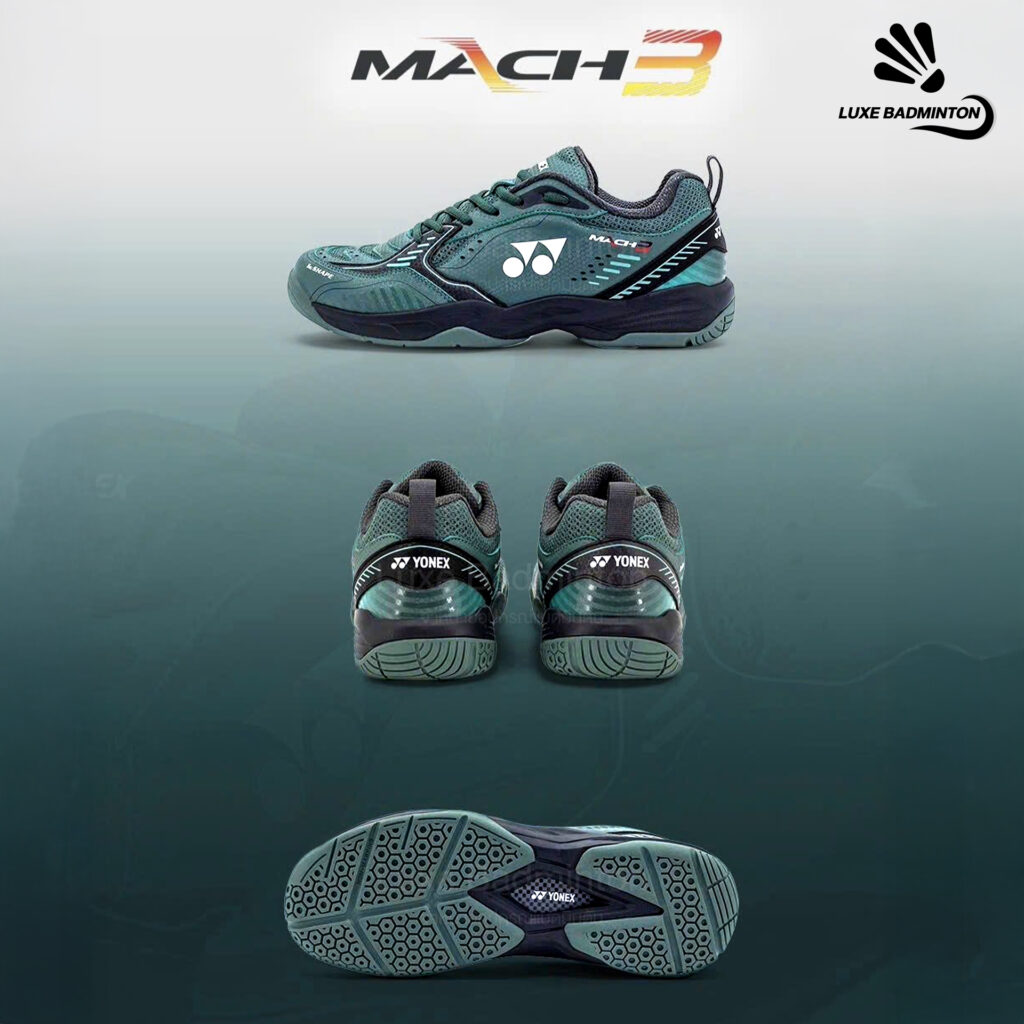 รองเท้าแบดมินตัน Yonex Mach 3 6 Yonex Power Cushion Mach 3